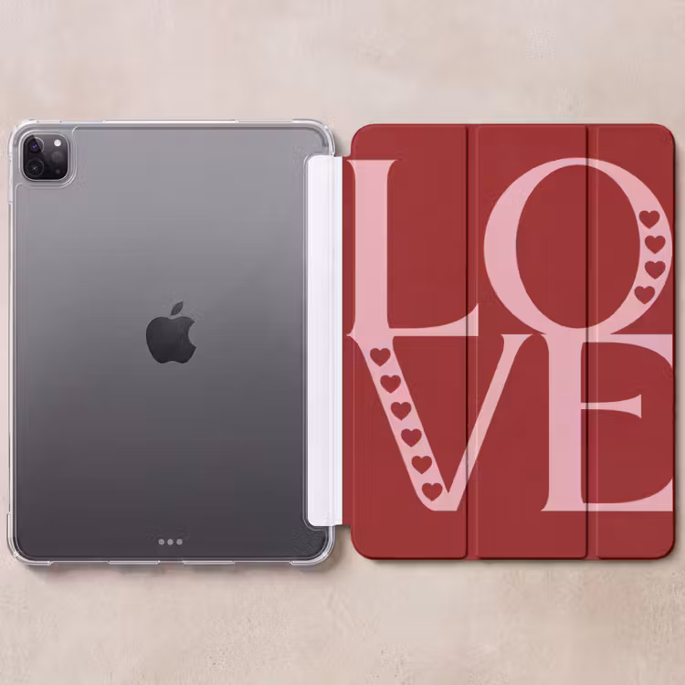 iPad-Hülle - Liebe – Rot – Herzchen — 6