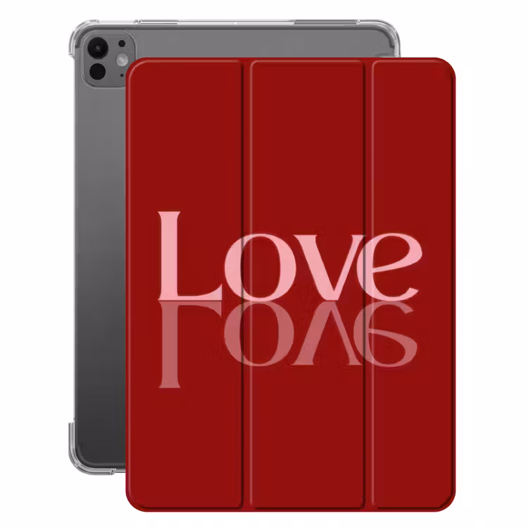 iPad-Hülle - Liebe - Spiegel - Rot — 1