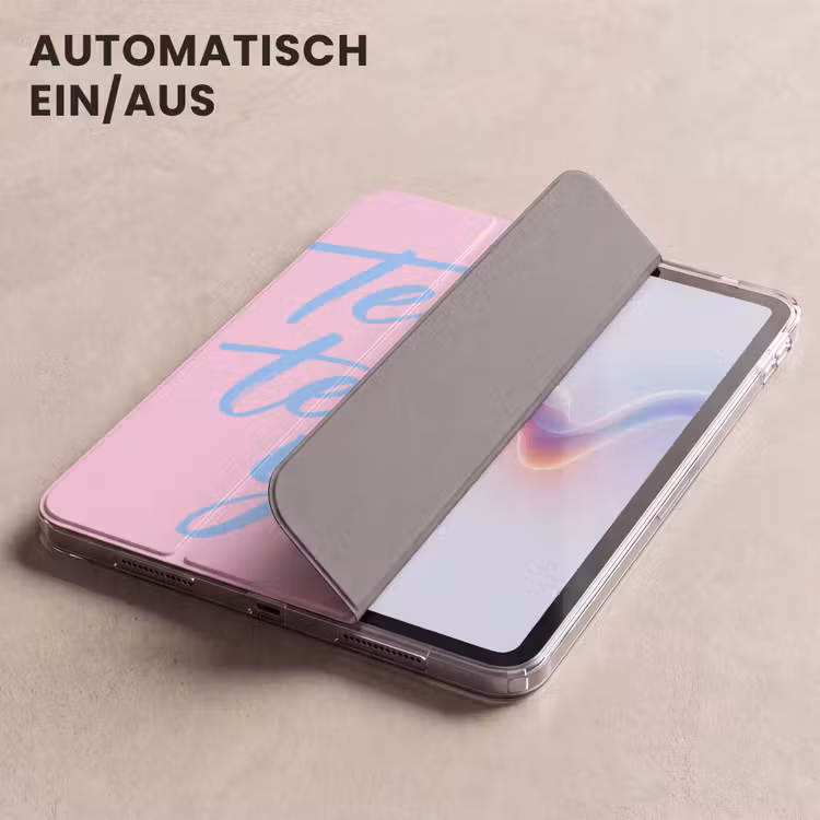 iPad-Hülle - Tequila hat dich getextet - Rosa - Blau — 5