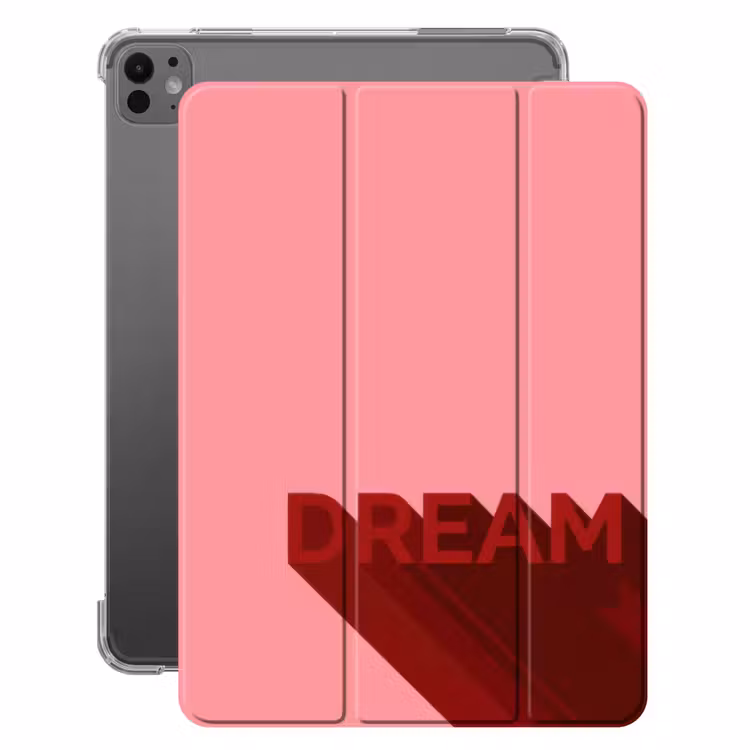 iPad-Hülle - Traum - 3D - Rot - Rosa — 1