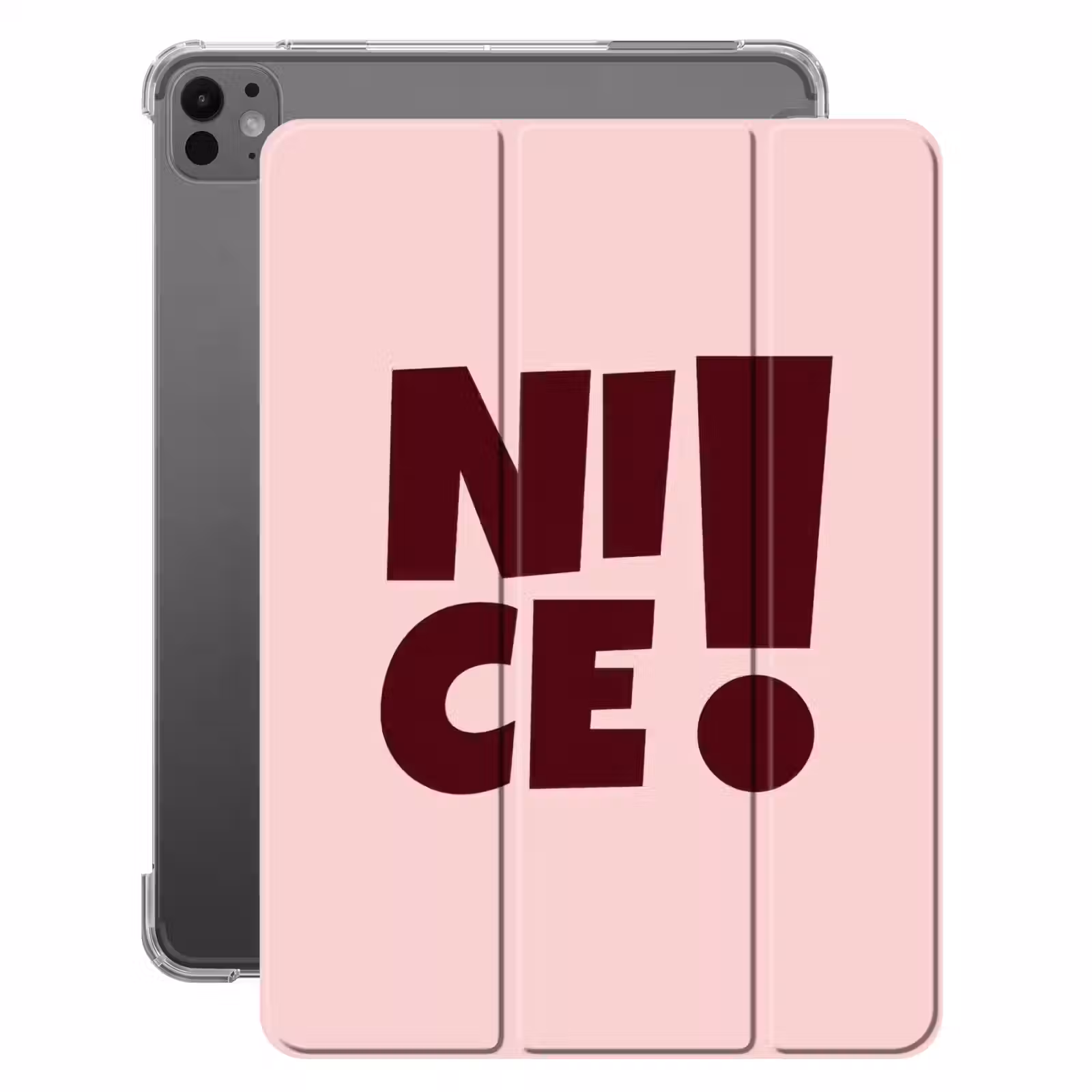 iPad-Hülle - Nett - Ausrufezeichen - Rosa — 1