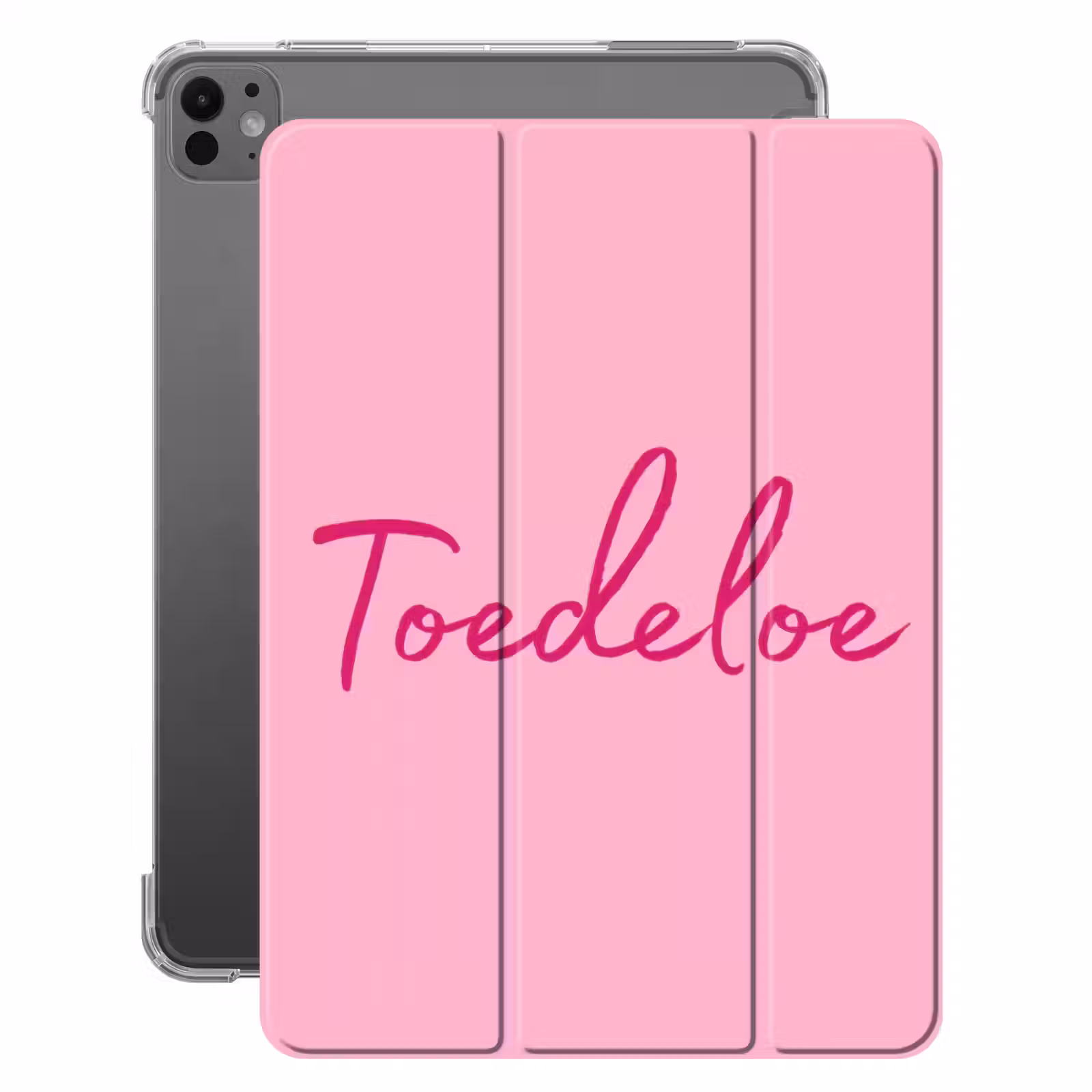 iPad-Hülle - Tschüss – Pink – Minimalistisch — 1