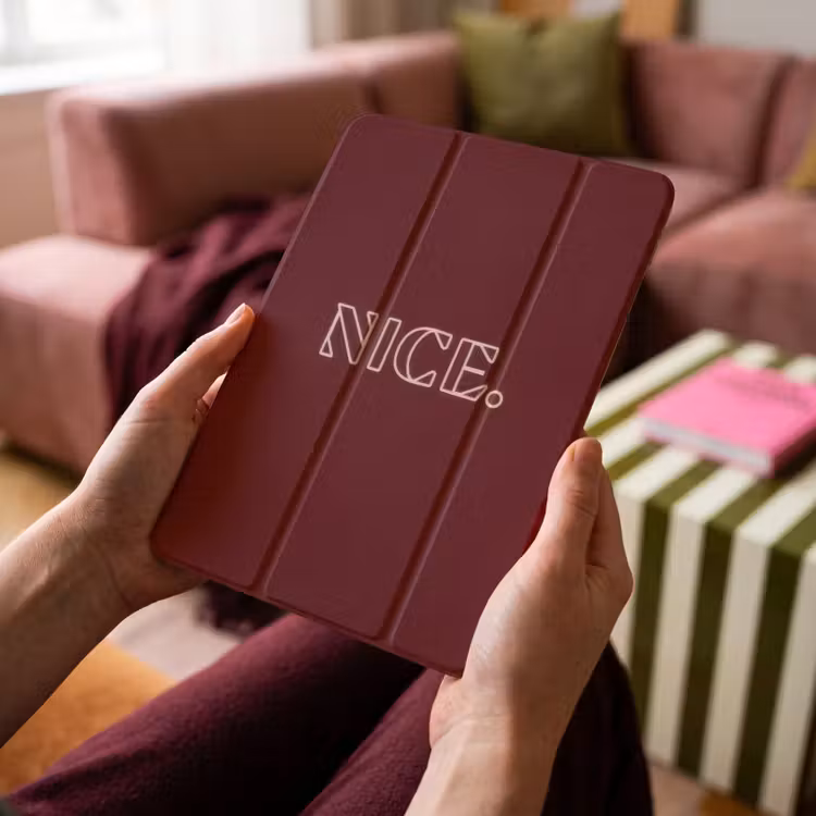 iPad-Hülle - Bordeaux - Nizza - minimalistisch — 4