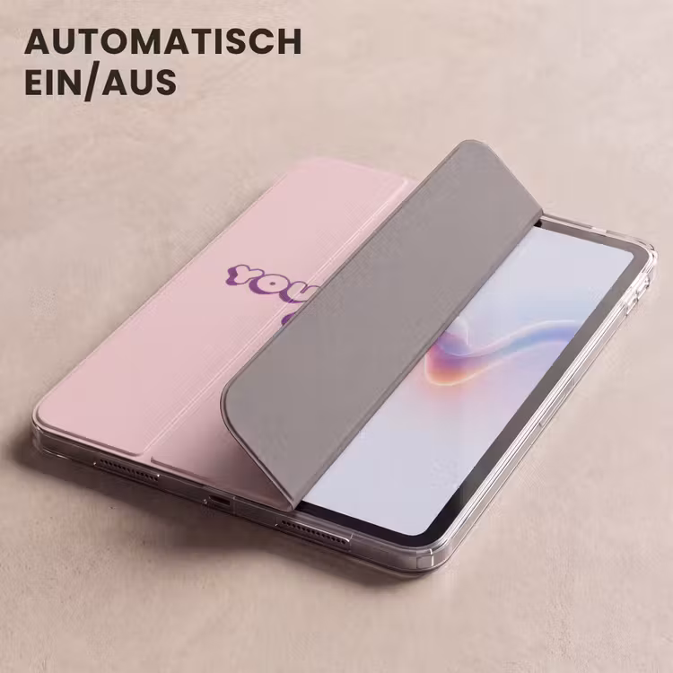 iPad-Hülle - Du machst das toll - rosa - 3D — 5