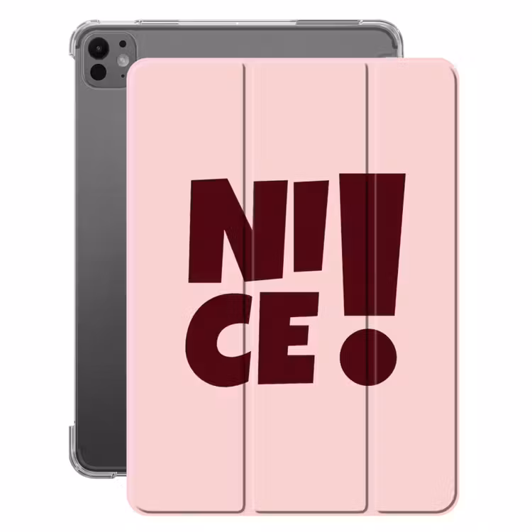 iPad-Hülle - Nett - Ausrufezeichen - Rosa — 1