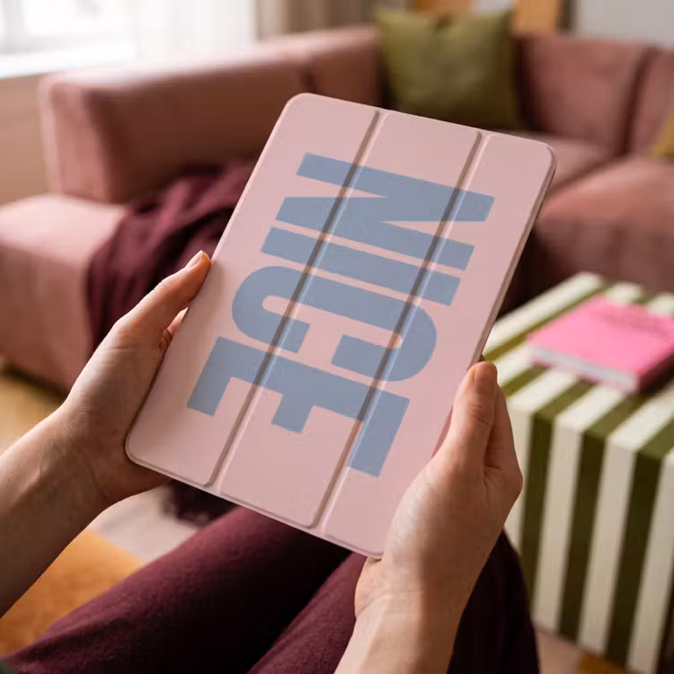 iPad-Hülle - Schön - Lila - Rosa — 4