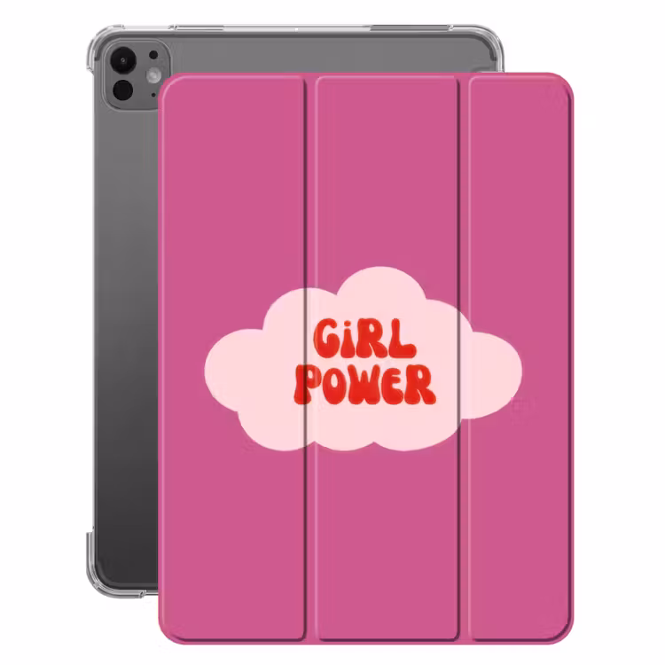 iPad-Hülle - Girl power - Wolke - Rosa — 1