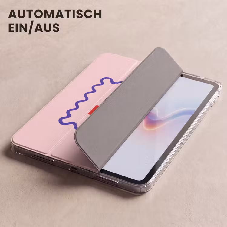 iPad-Hülle - Grl pwr - Rosa - Rahmen — 5