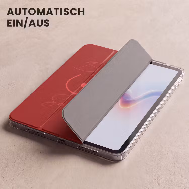 iPad-Hülle - Großes Herz kleine Titten - Herz - Rot — 5