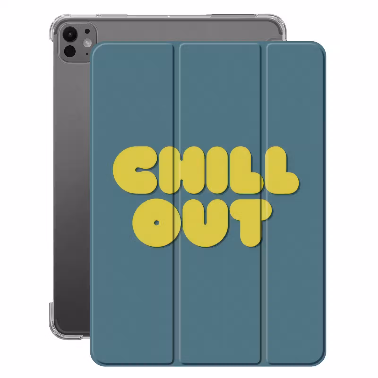iPad-Hülle - Chill out - Gelb - Blau — 1