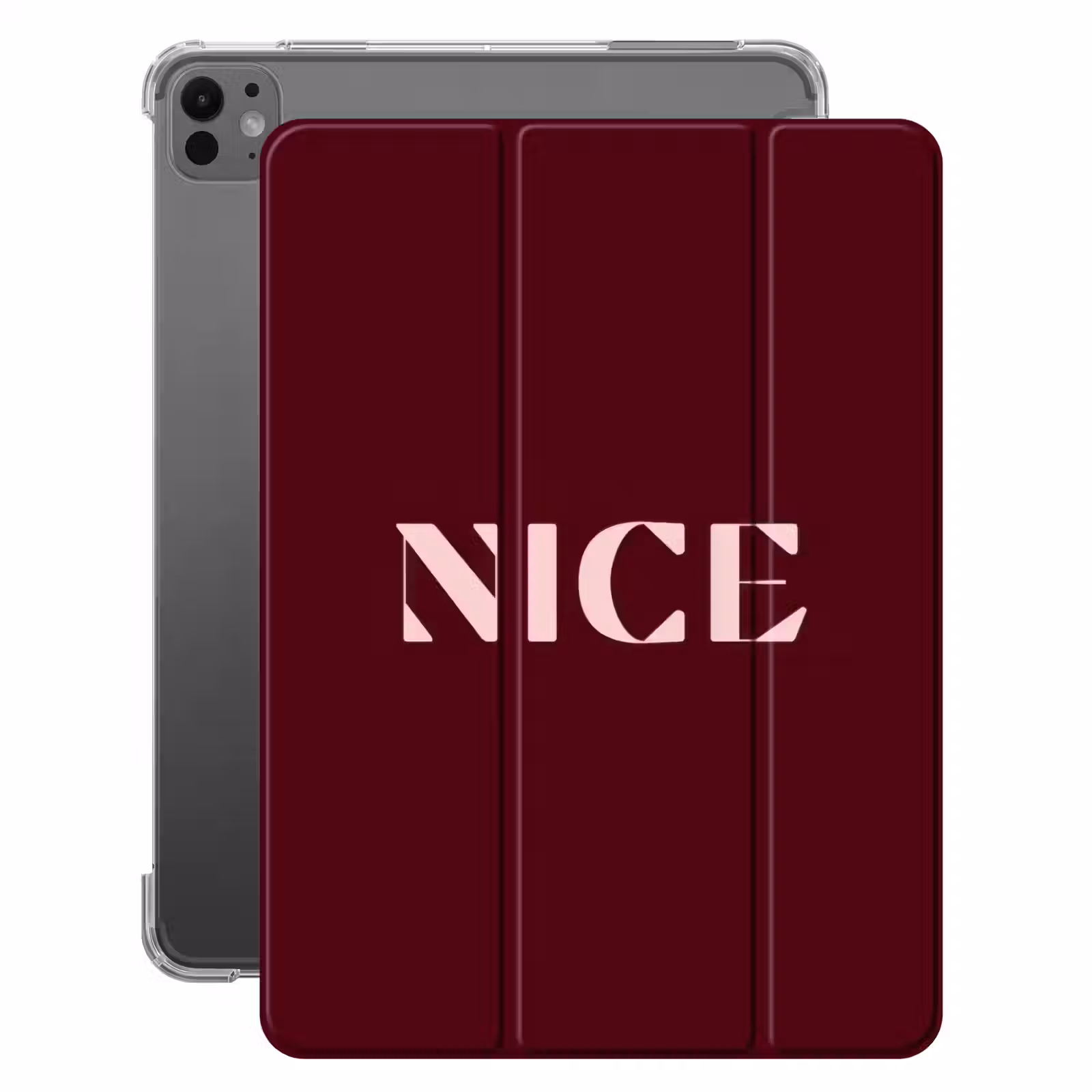iPad-Hülle - Nizza - Bordeaux - Rosa — 1