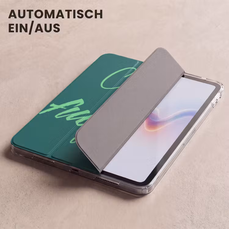 iPad-Hülle - c'est la fucking vie - Grün - Handschriftlich — 5