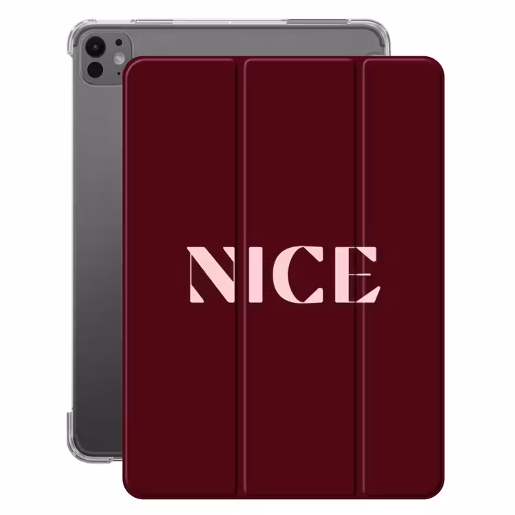 iPad-Hülle - Nizza - Bordeaux - Rosa — 1