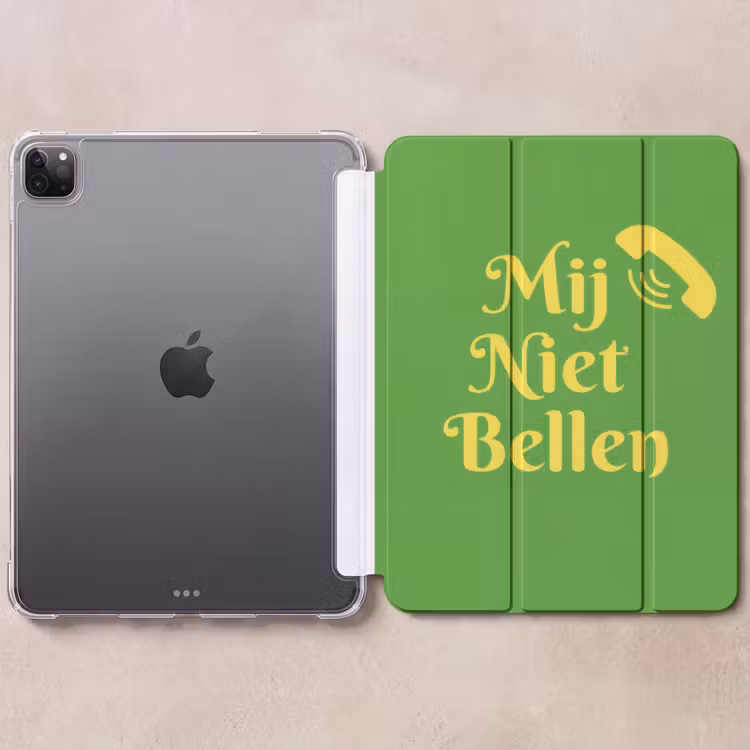 iPad-Hülle - Rufen Sie mich nicht an - Telefon - Grün — 6
