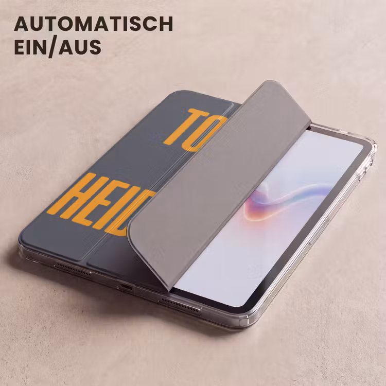 iPad-Hülle - Zu alt für heidi klum - Gelb - Blau — 5