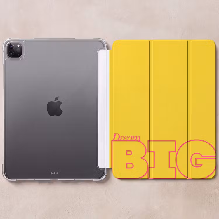 iPad-Hülle - Träume groß - Gelb - Grafik — 6
