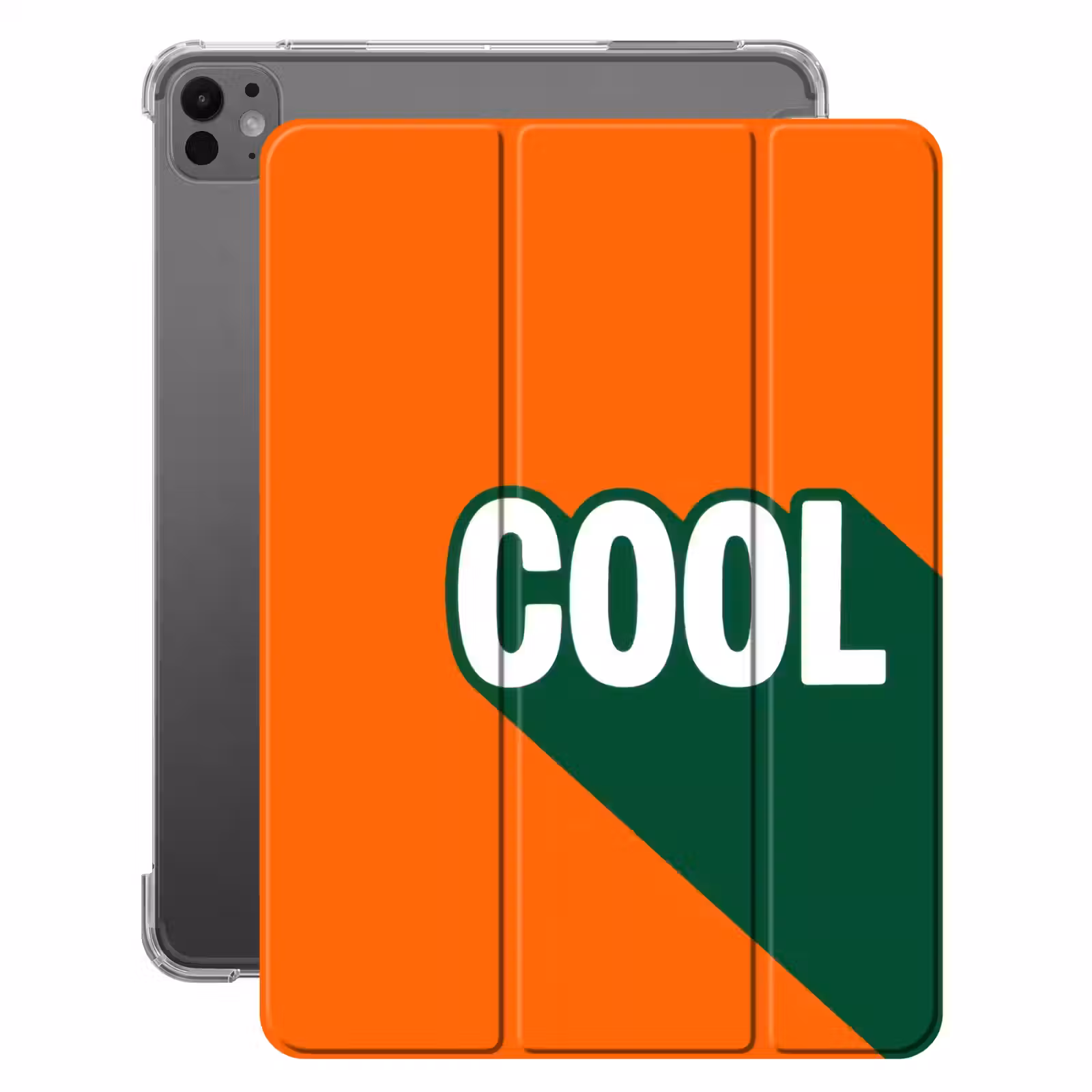 iPad-Hülle - Kühl - Orange - Grün — 1