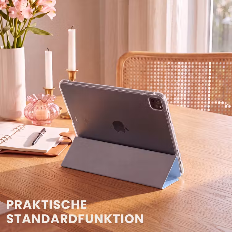 iPad-Hülle - Blau - Weiß - Du rockst verdammt — 3