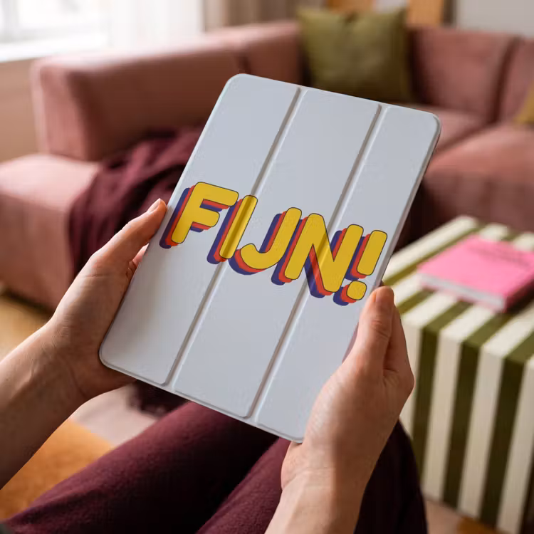 iPad-Hülle - Fein - Gelb - Orange — 4