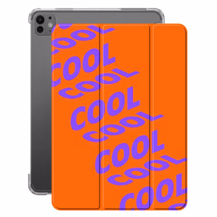 iPad-Hülle - Kühl - Lila - Orange — 1