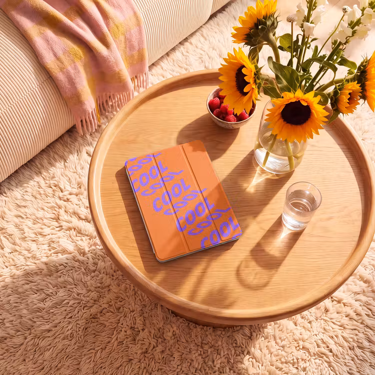 iPad-Hülle - Kühl - Lila - Orange — 2