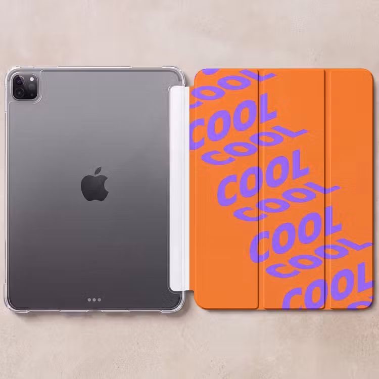 iPad-Hülle - Kühl - Lila - Orange — 6