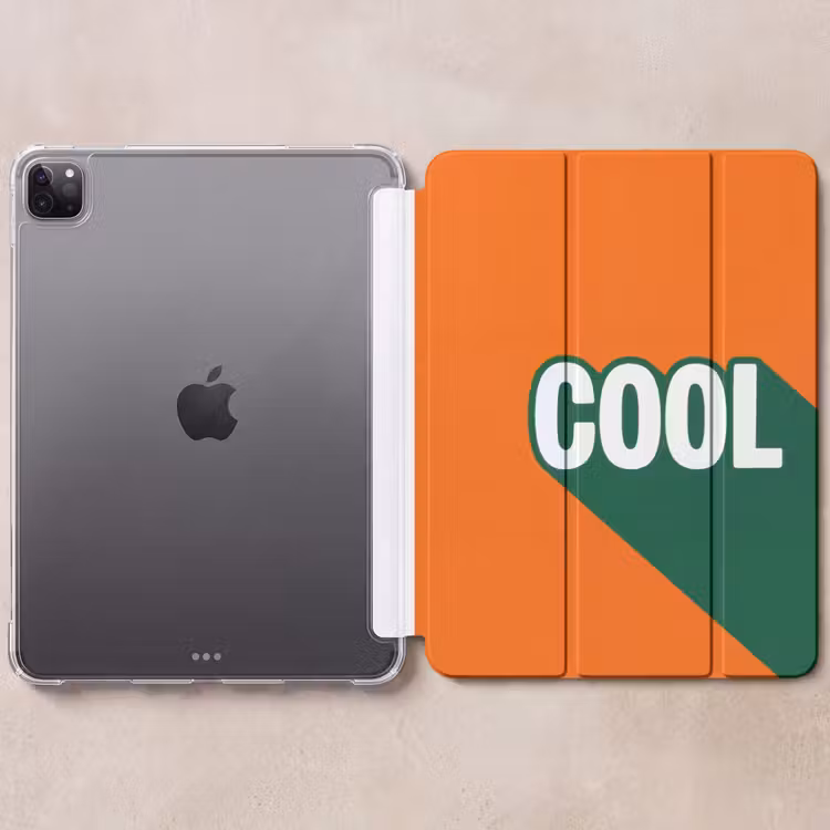 iPad-Hülle - Kühl - Orange - Grün — 6