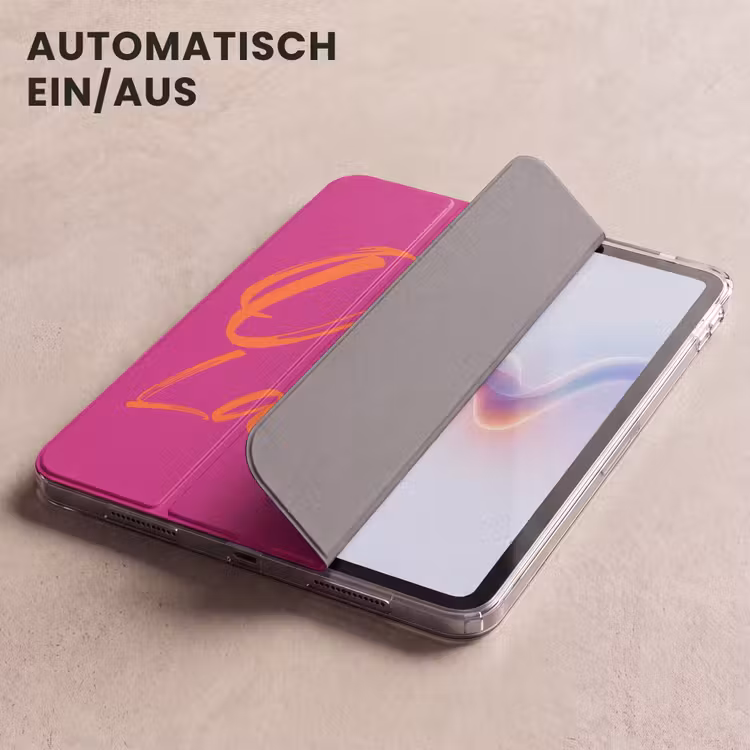 iPad-Hülle - Oh la la - Orange - Rosa — 5
