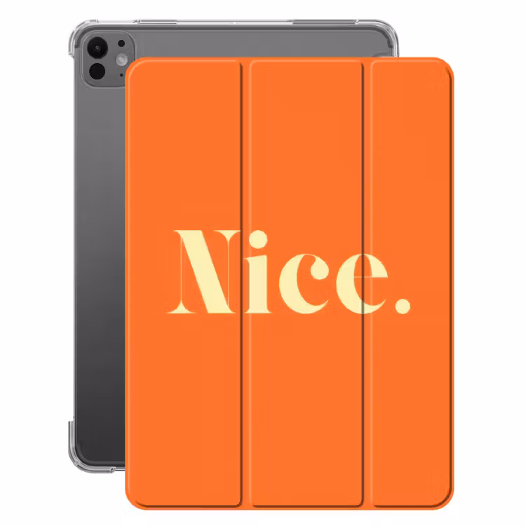iPad-Hülle - Orange - Off-white - Nizza — 1