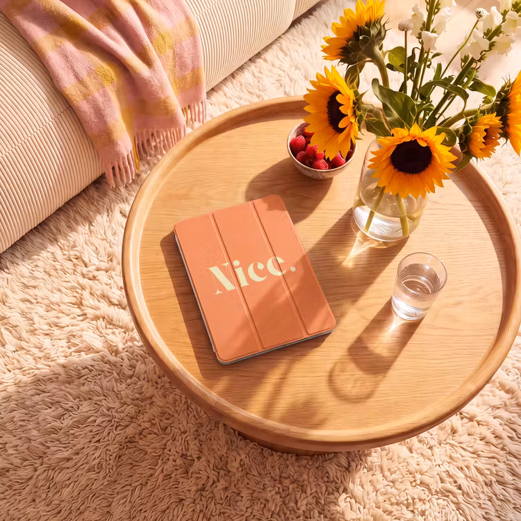 iPad-Hülle - Orange - Off-white - Nizza — 2