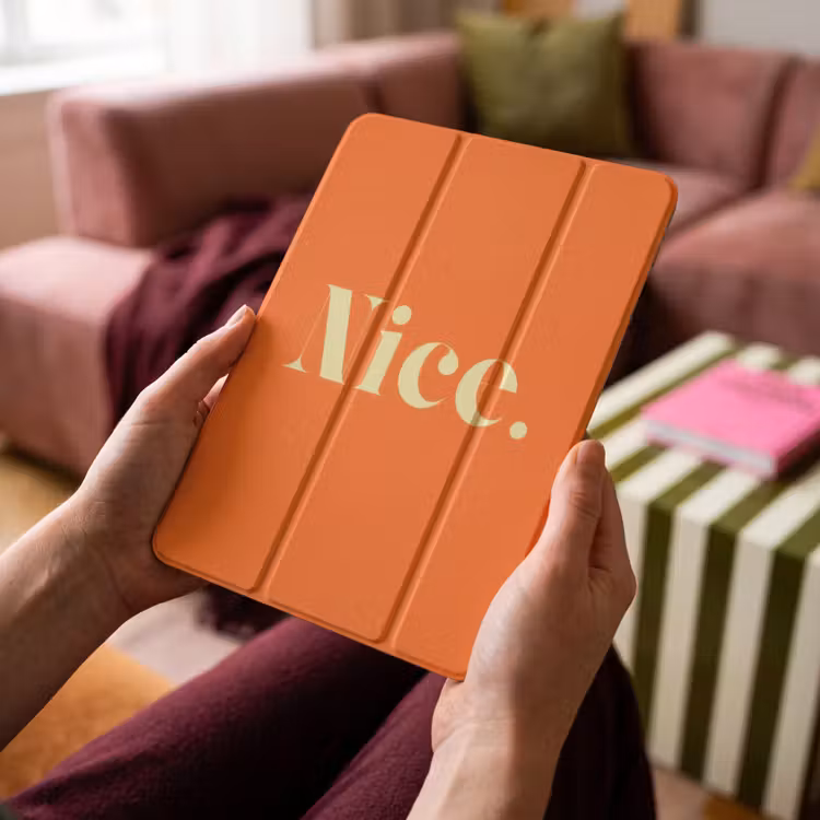 iPad-Hülle - Orange - Off-white - Nizza — 4