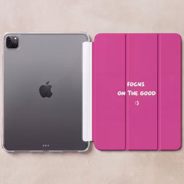 iPad-Hülle - Fokus - Smiley - Rosa — 6