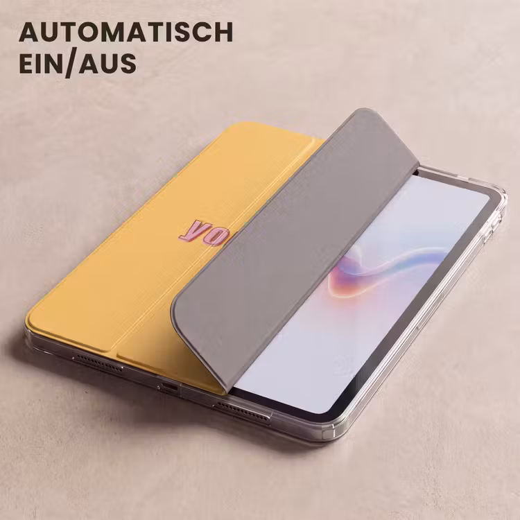 iPad-Hülle - Liebe dich selbst - Rosa - Gelb — 5
