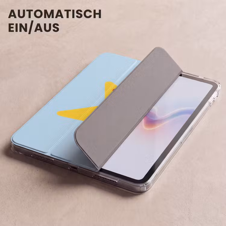 iPad-Hülle - Star - Heute ist ein guter Tag - Blau — 5