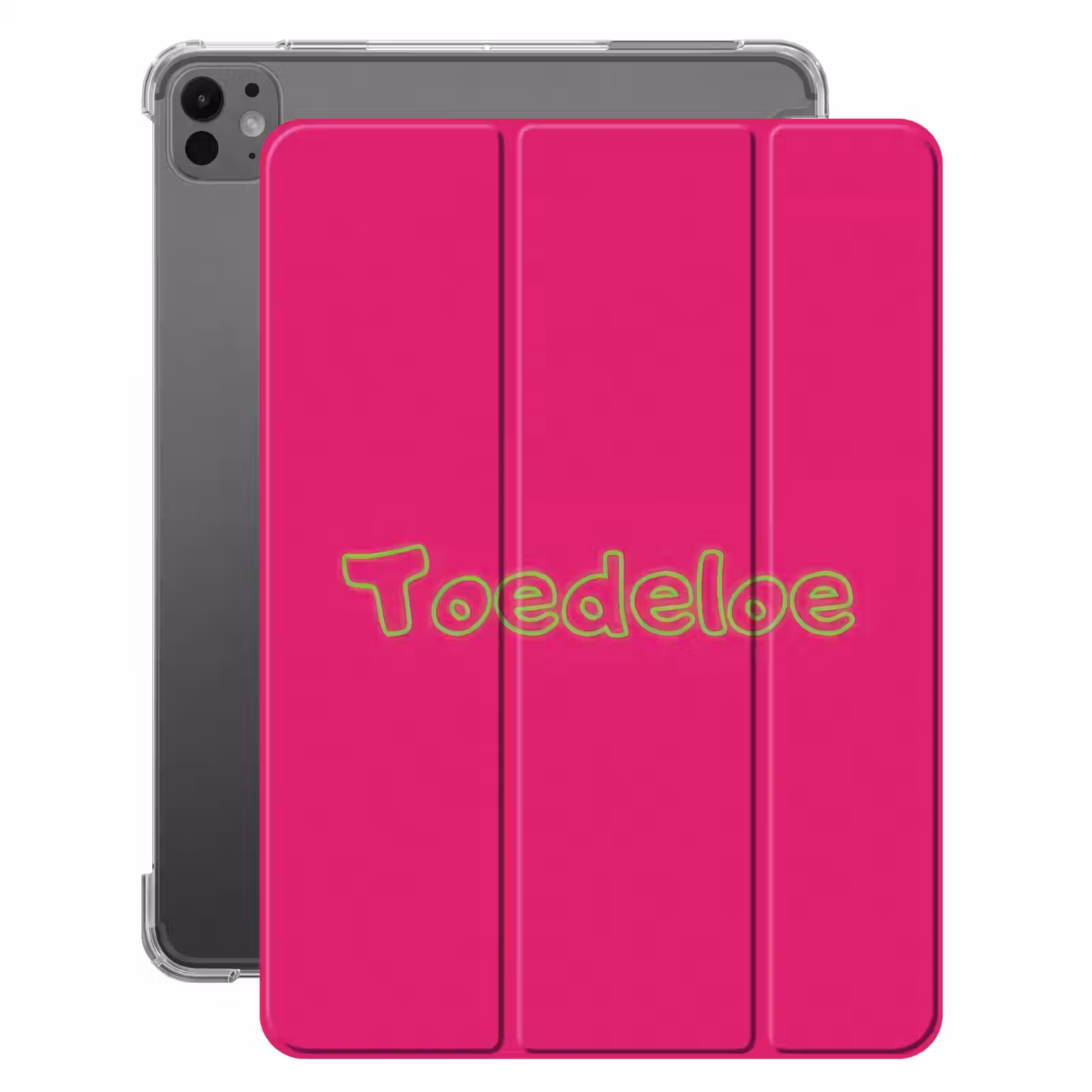 iPad-Hülle - Zehentrenner - Grün - Rosa — 1