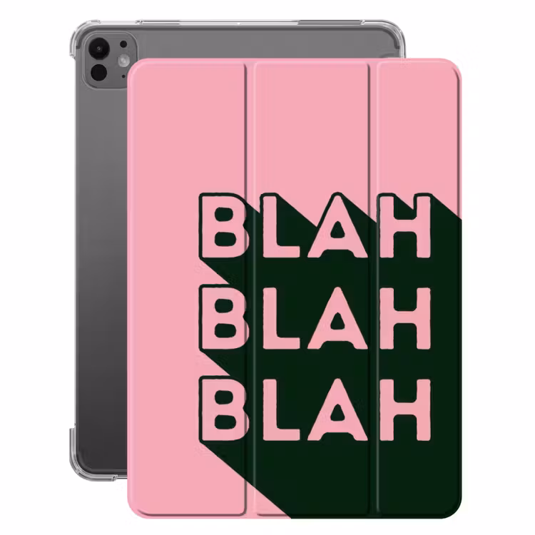 iPad-Hülle - Text - Grafik - Grün - Schatten — 1
