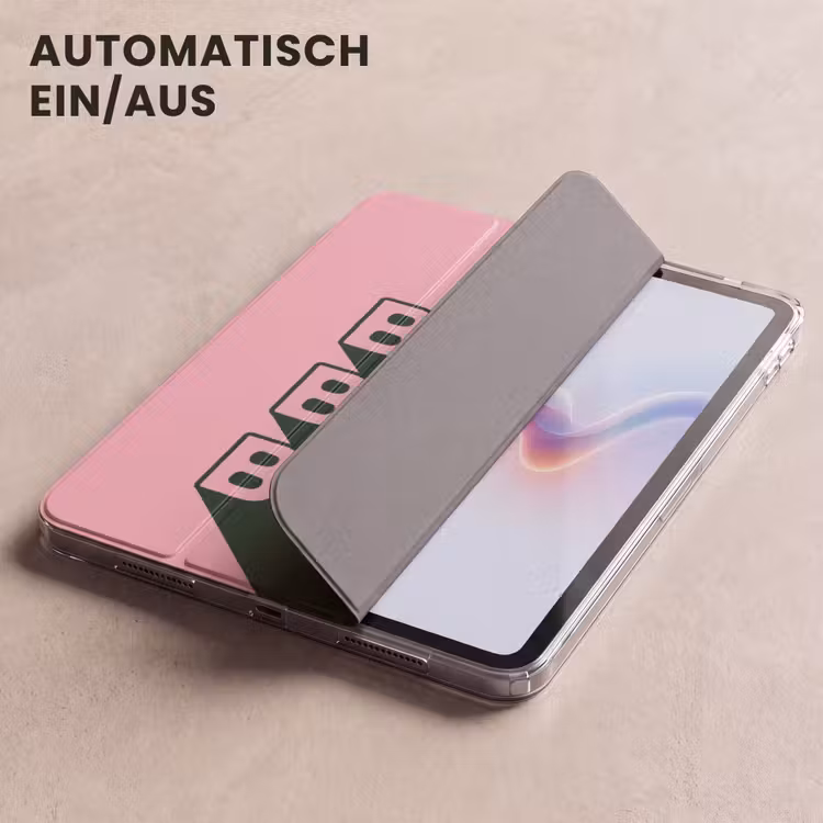 iPad-Hülle - Text - Grafik - Grün - Schatten — 5