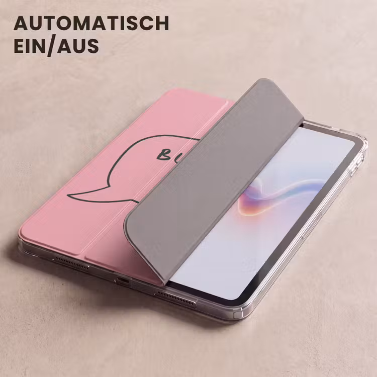 iPad-Hülle - Textwolke - BLAH BLAH BLAH - Rosa — 5