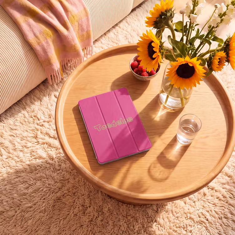 iPad-Hülle - Zehentrenner - Grün - Rosa — 2
