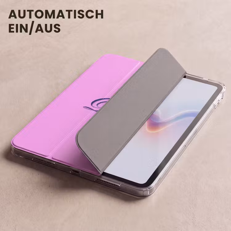 iPad-Hülle - Diva - Lippen - Pantherdruck - Rosa — 5