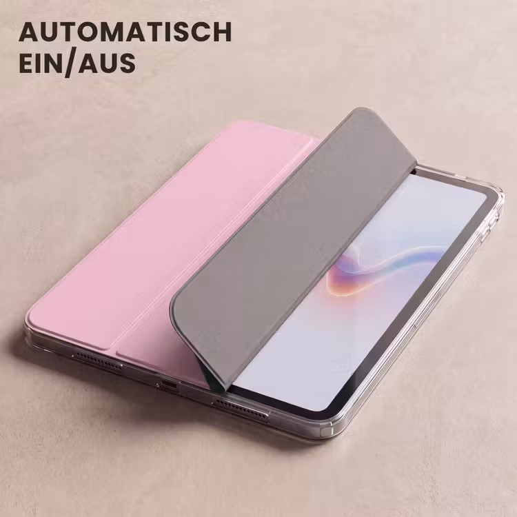 iPad-Hülle - Grün – Text – Das ist Kunst – Rosa — 5
