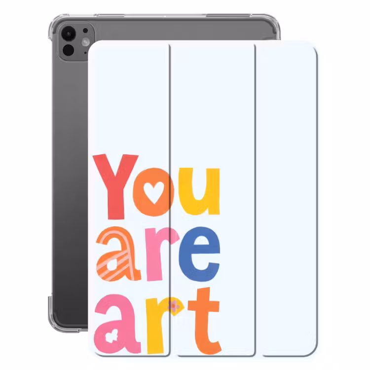 iPad-Hülle - Du bist Kunst - Bunt - Grafisch — 1