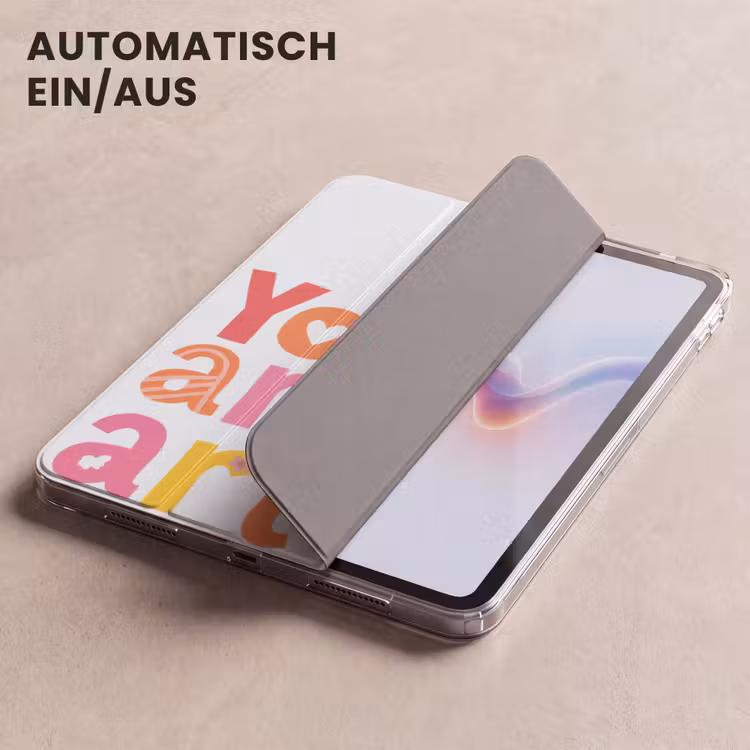 iPad-Hülle - Du bist Kunst - Bunt - Grafisch — 5