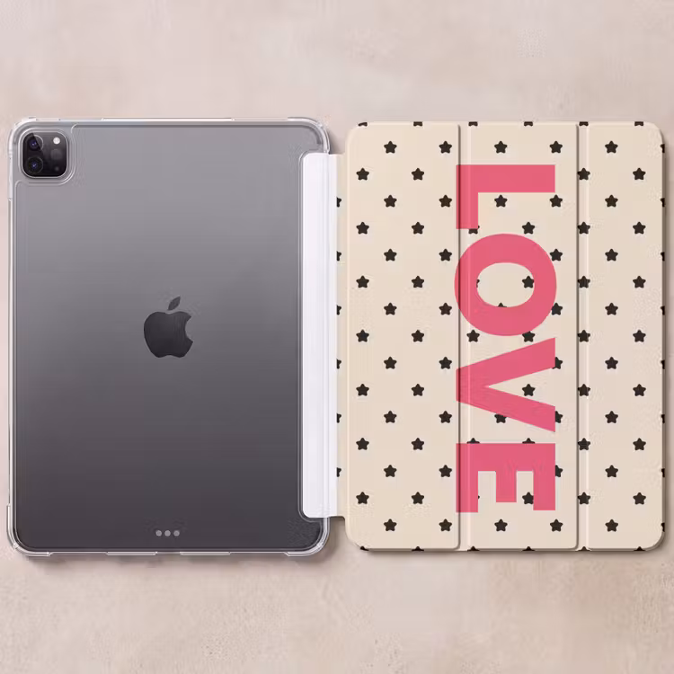 iPad-Hülle - Liebe - Punkte - Rosa — 6