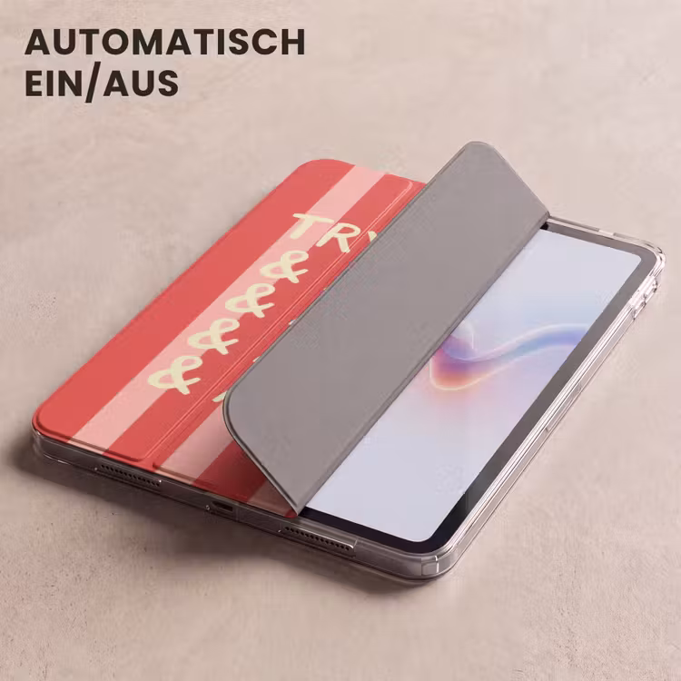iPad-Hülle - Streifen - Rot - Erneut versuchen — 5