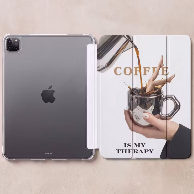 iPad-Hülle - Kaffee - Becher - Kanne - Therapie — 6