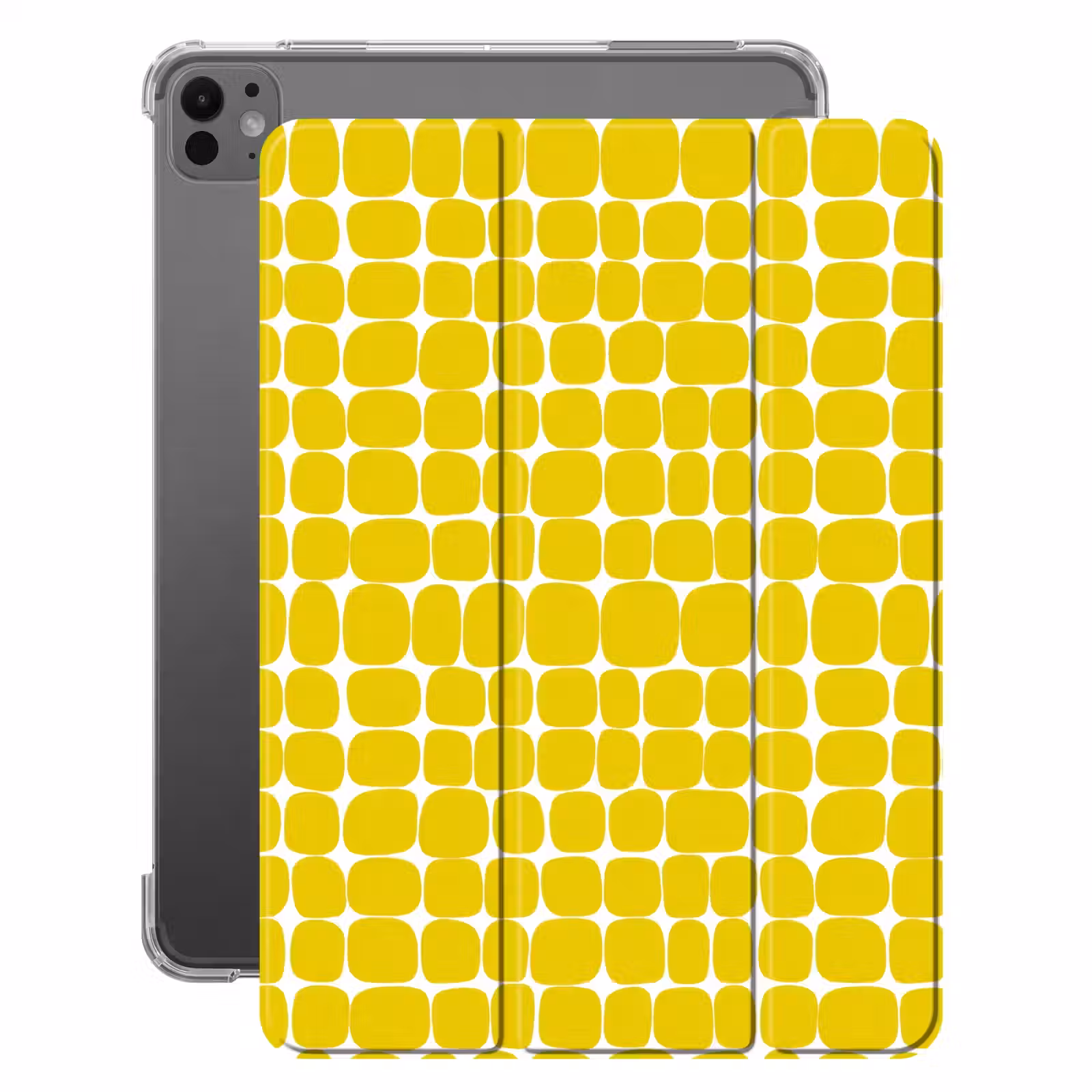 iPad-Hülle - Dots - Modern - Gelb — 1