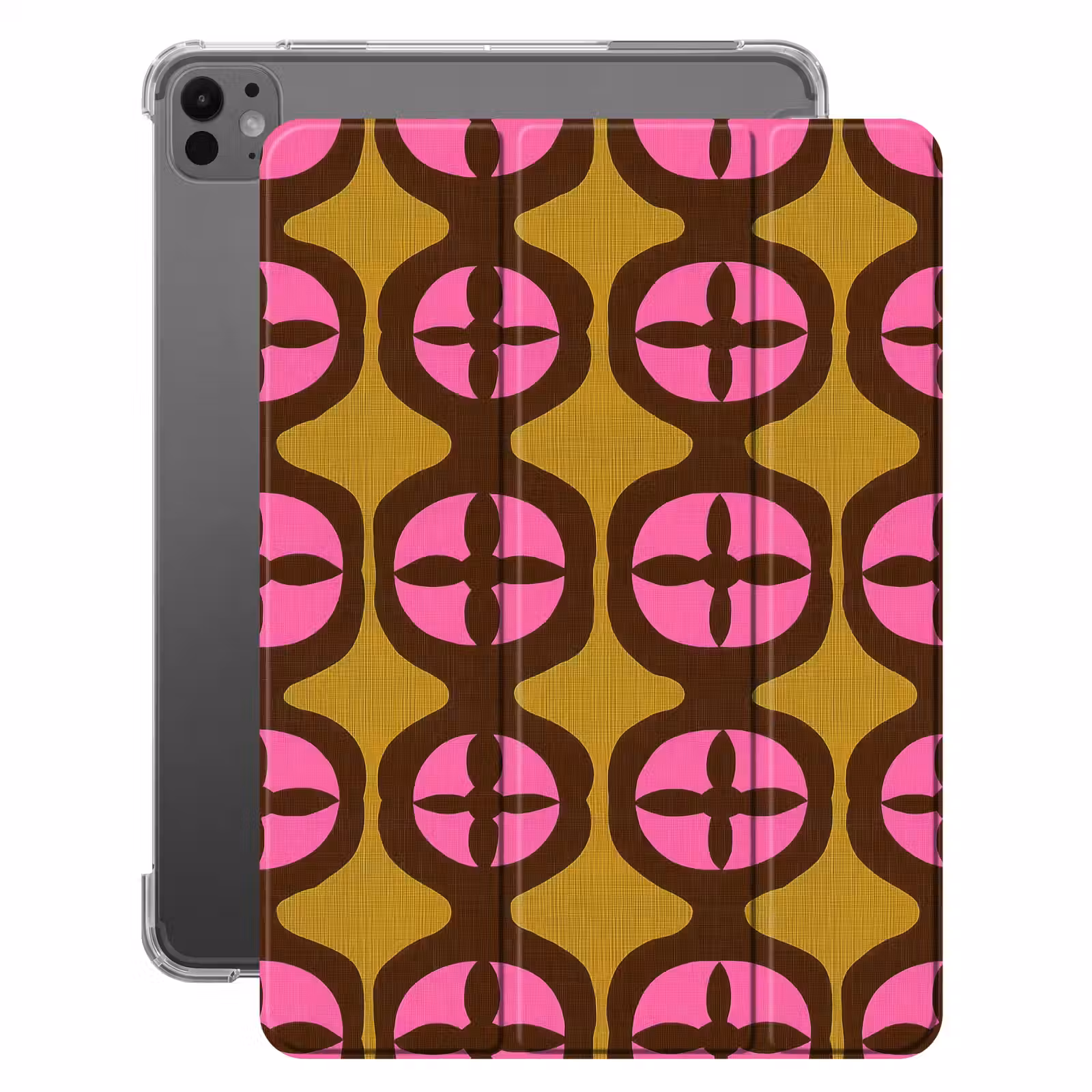 iPad-Hülle - Modern - Gemustert - Rosa — 1