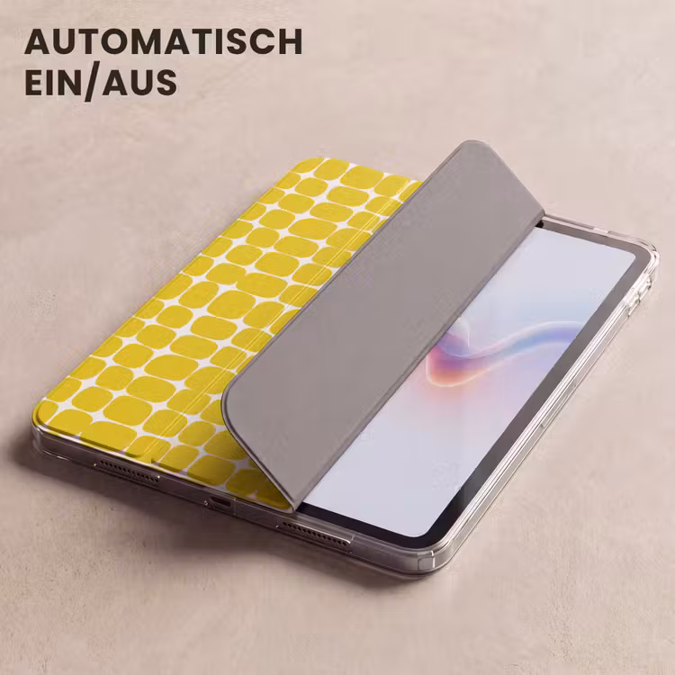 iPad-Hülle - Dots - Modern - Gelb — 5