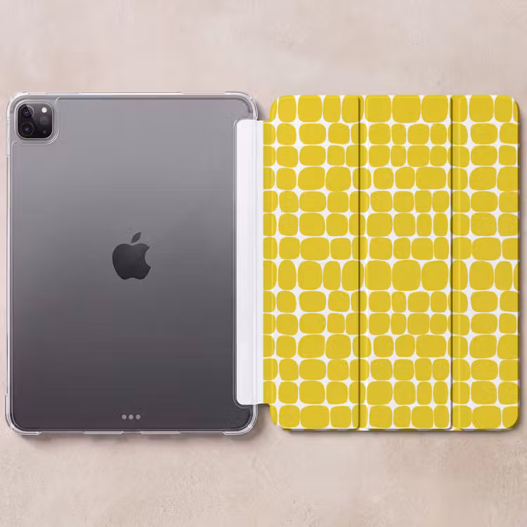 iPad-Hülle - Dots - Modern - Gelb — 6